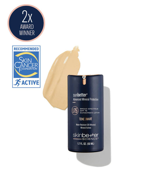 sunbetter TONE SMART SPF 75 Sunscreen Lotion